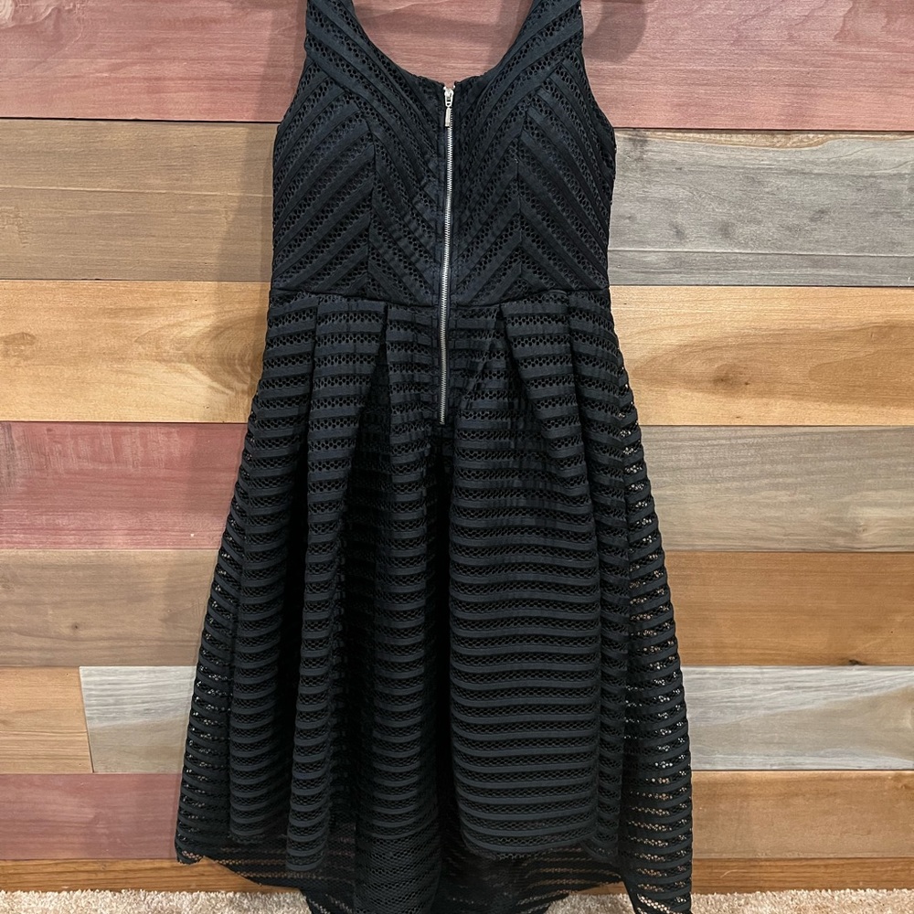 Venus Black High Low Dress